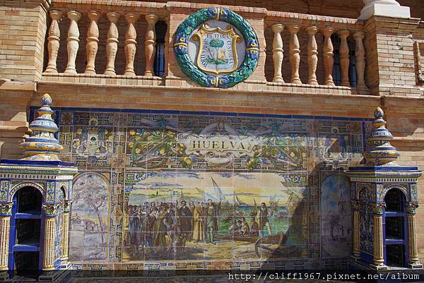 西班牙廣場--Huelva磁磚畫
