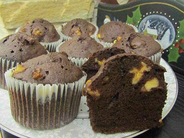 巧克力杯子蛋糕