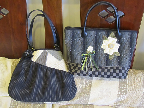 花岡瞳側背包及花籃包