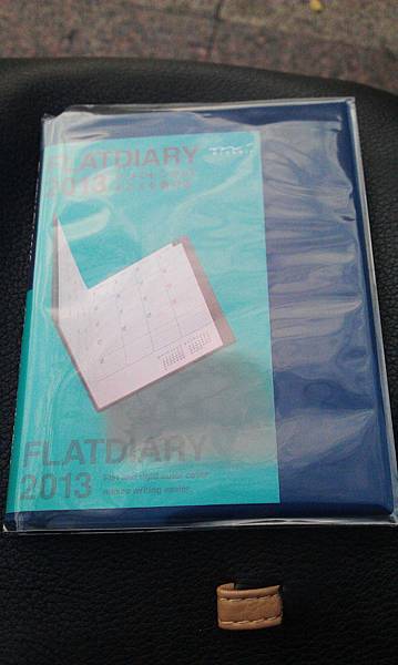 MIDORI Flat Diary 2013手帳藍