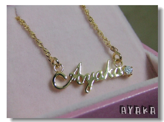 【飾品】小巧可愛的YUME迷你甜心英文名字項鍊~ - 第4張圖 下一張(熱鍵:c)