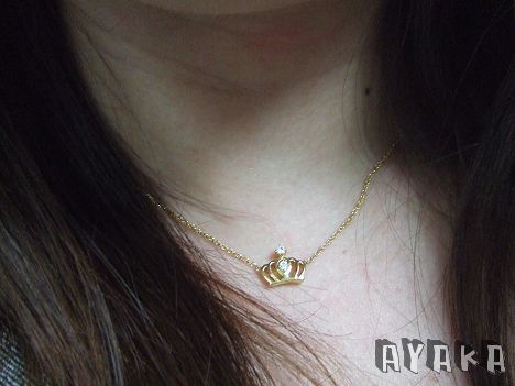【飾品】YUME新品~可愛又精緻的華麗皇冠小項鍊心得來囉~ - 第11張圖 下一張(熱鍵:c)