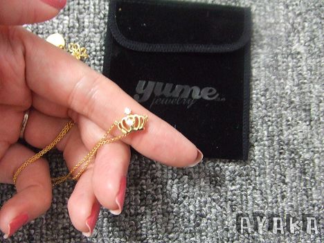 【飾品】YUME新品~可愛又精緻的華麗皇冠小項鍊心得來囉~ - 第7張圖 下一張(熱鍵:c)