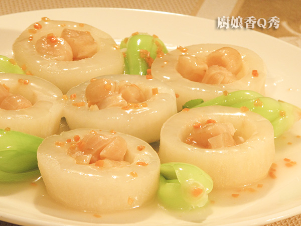 水梨釀干貝 水梨釀干貝