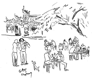 廟埕前的美食.jpg 廟埕前的美食.jpg