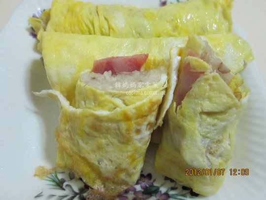 蛋包香腸糯米腸