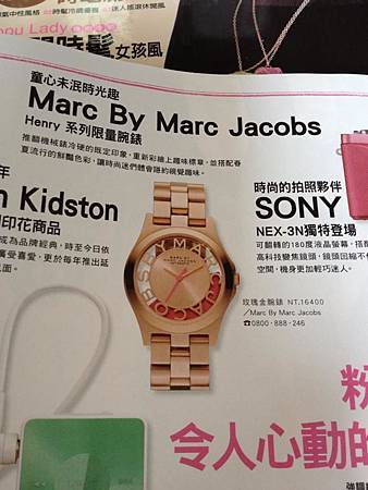 MARC BY MARC JACOBS機械錶 M