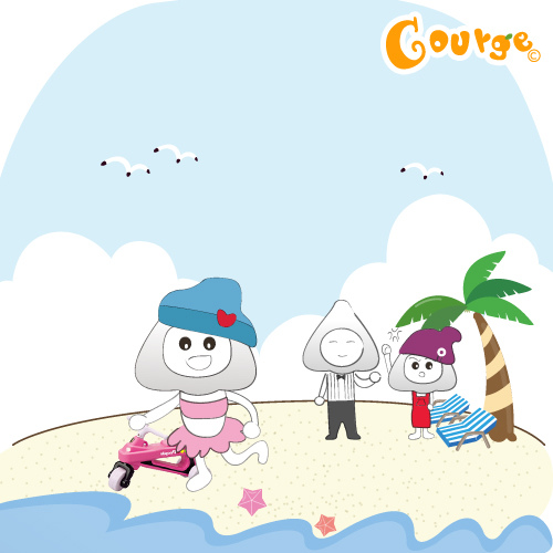 在沙灘在平地都好玩~Sa Sa Duck 