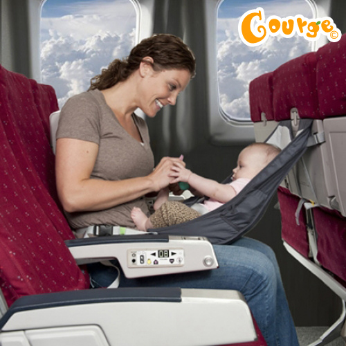 結合餐椅功能的飛機嬰兒吊床