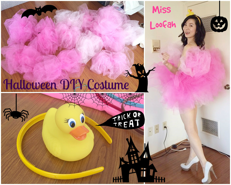 Look Halloween DIY Loofah Costume Crystal