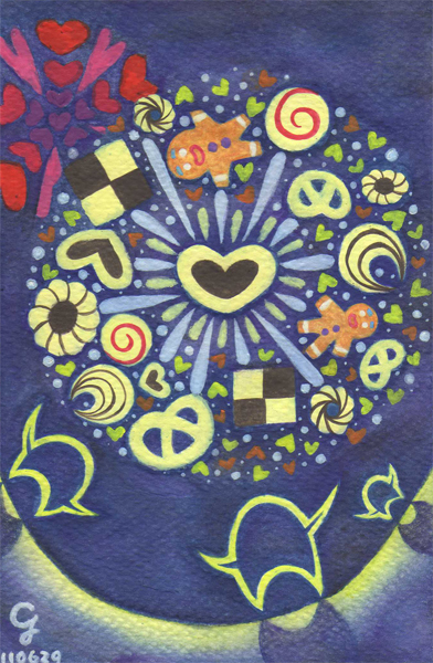 night@克里斯多插畫森林 night@克里斯多插畫森林