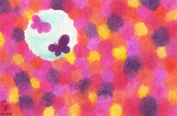 butterfly_a@克里斯多插畫森林 butterfly_a@克里斯多插畫森林