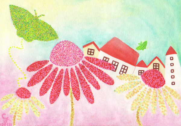 butterfly_e@克里斯多插畫森林 butterfly_e@克里斯多插畫森林