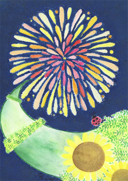 night_m@克里斯多插畫森林