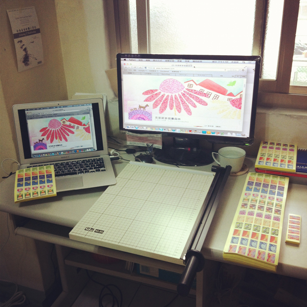 stickers_of_stamp_a@克里斯多插畫森林 stickers_of_stamp_a@克里斯多插畫森林