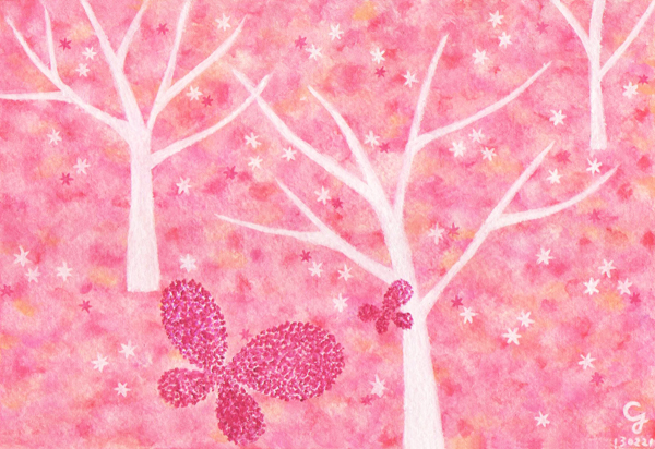 butterfly_g@克里斯多插畫森林 butterfly_g@克里斯多插畫森林