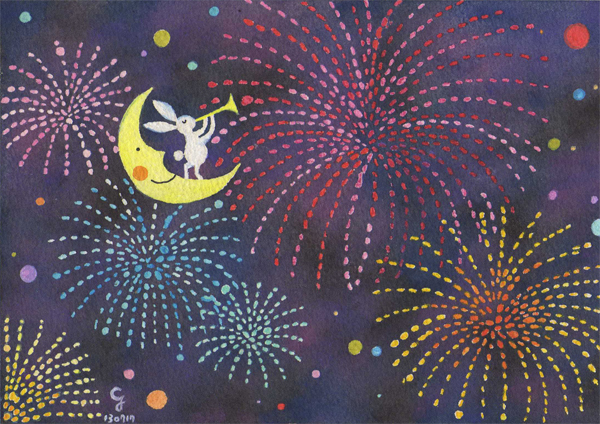 firework_a@克里斯多插畫森林 firework_a@克里斯多插畫森林