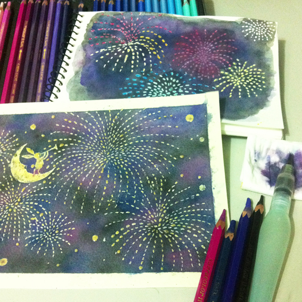 firework_c@克里斯多插畫森林 firework_c@克里斯多插畫森林