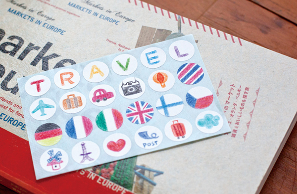 sticker_of_travel_a@克里斯多插畫森林 sticker_of_travel_a@克里斯多插畫森林