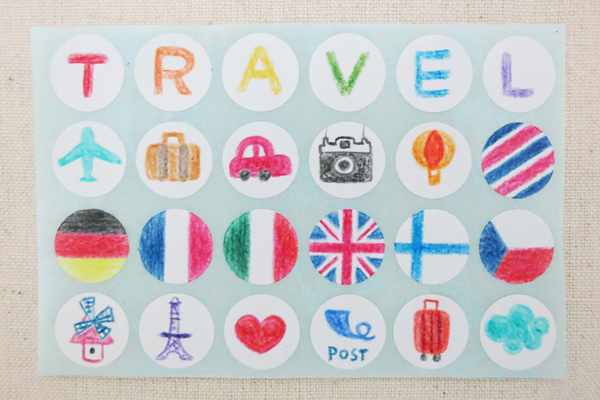 sticker_of_travel_c@克里斯多插畫森林 sticker_of_travel_c@克里斯多插畫森林