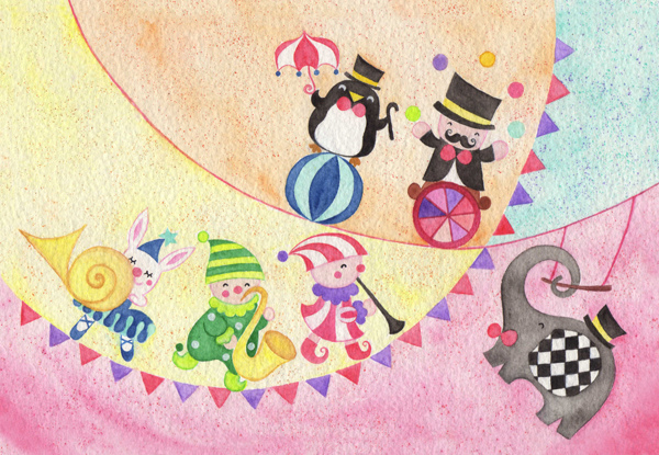 circus@克里斯多插畫森林