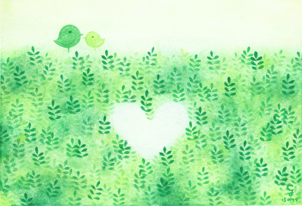 love@克里斯多插畫森林