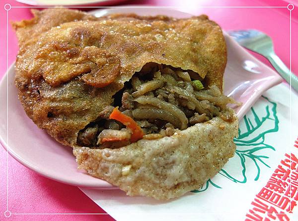 蘿蔔絲餅切面圖