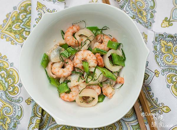 特級初榨橄欖油涼拌海鮮沙拉 {Seafood Salad} 
