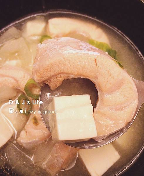 日式鮭魚味噌湯