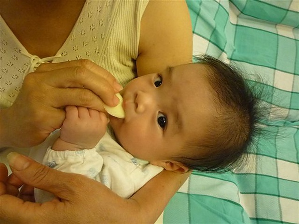 諺:"喔 聽說這個叫蘋果啊 好好吃喔!"