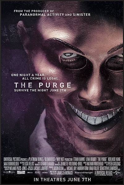 the purge poster the purge poster