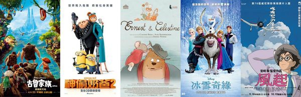 最佳動畫入圍 最佳動畫入圍
