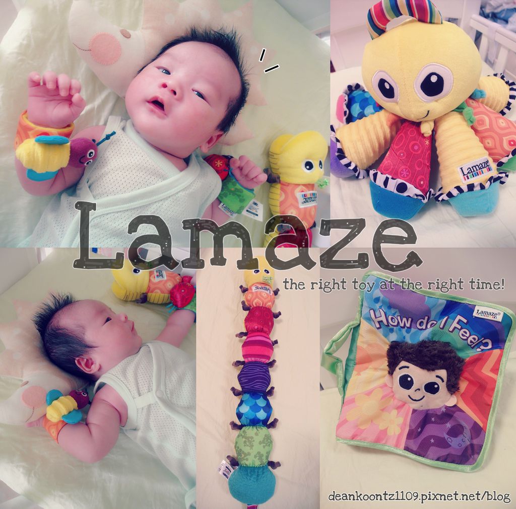 波仔的好朋友們大公開!Lamaze拉梅茲嬰兒成長玩具(獎)