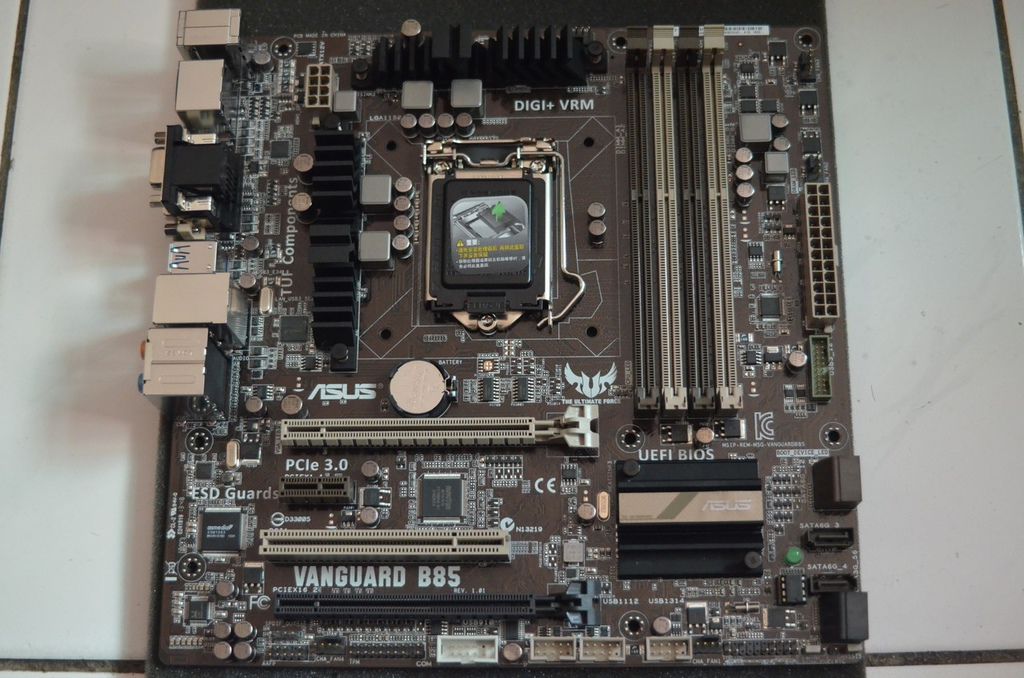 【 馬年除舊布新，讓你安安穩穩用到狗年的ASUS TUF Vanguard B85主機闆】