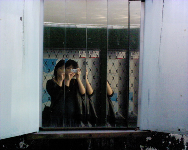 台中市長官邸後的裝置藝術