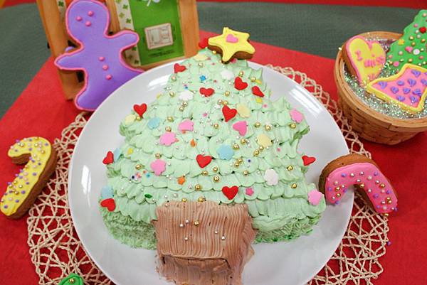 聖誕樹蛋糕 聖誕樹蛋糕