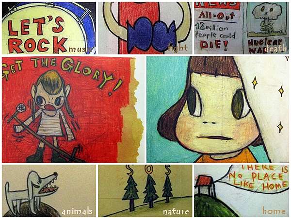 滴滴愛美智] 奈良美智作品集‧橫濱手稿Drawing File開箱(上) - 創作