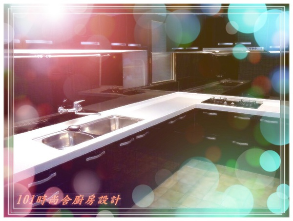 廚具工廠-@101時尚舍 廚房設計 衛浴設計--時尚廚櫃設計24