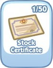 Stock Certificate