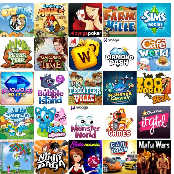 Facebook top 25 game Facebook top 25 game