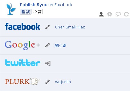 Google+ & Facebook 同步發表 Google+ & Facebook 同步發表