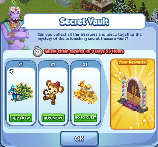 The Sims Social, Secret Vault The Sims Social, Secret Vault
