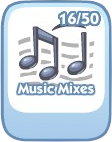 The Sims Social, Music Mixes
