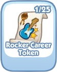 The Sims Social, Rocker Career Token The Sims Social, Rocker Career Token