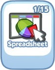 The Sims Social, Spreadsheet