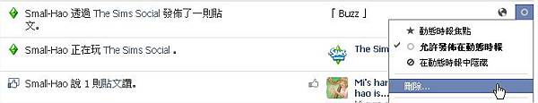 Facebook 刪除遊戲貼文bug Facebook 刪除遊戲貼文bug