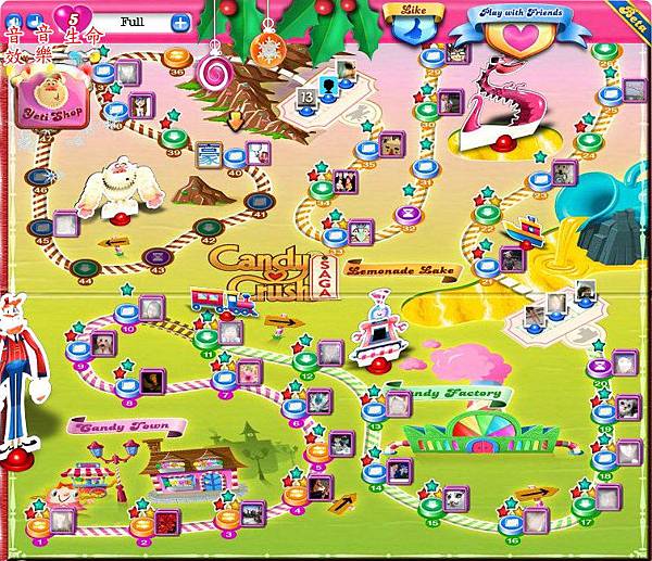 Candy Crush Saga, Facebook games