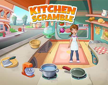 Kitchen Scramble, facebook games Kitchen Scramble, facebook games