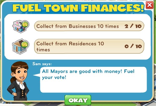Fuel Town Finances! Fuel Town Finances!