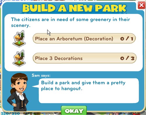 Build a new Park Build a new Park